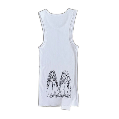 Chrome Hearts graphic print tank top