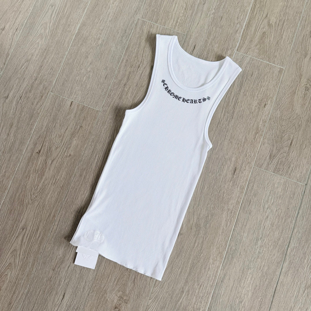 Chrome Hearts graphic print tank top