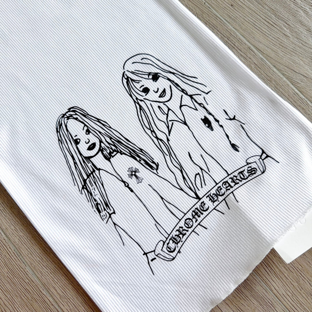 Chrome Hearts graphic print tank top