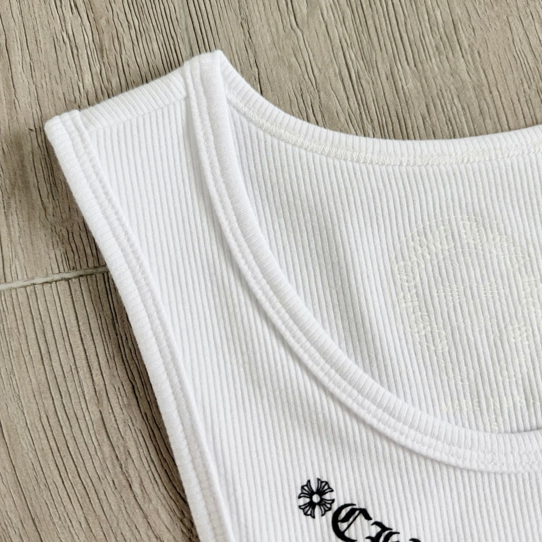 Chrome Hearts graphic print tank top