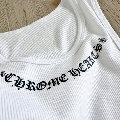 Chrome Hearts graphic print tank top
