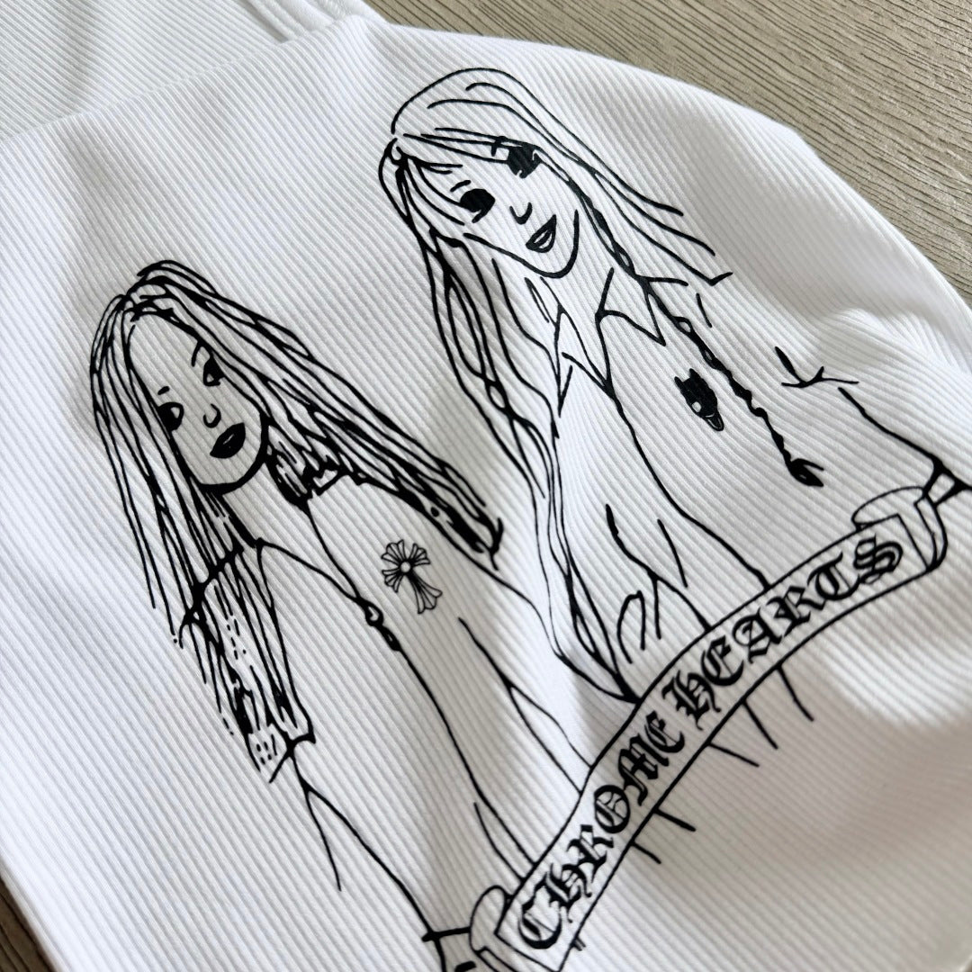 Chrome Hearts graphic print tank top