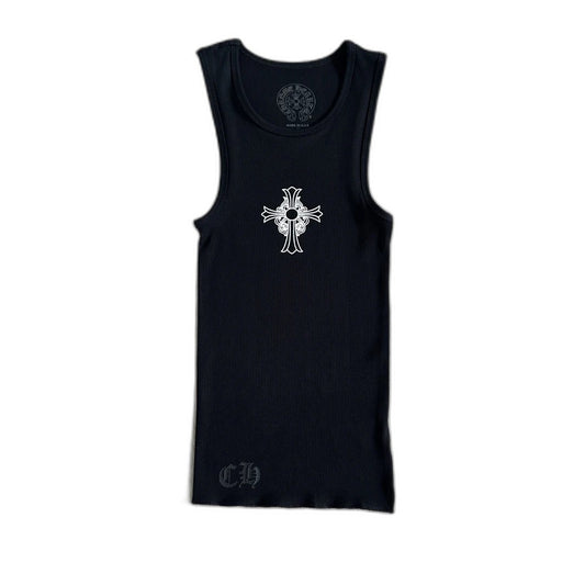 Chrome Hearts Hairy Cross tank top