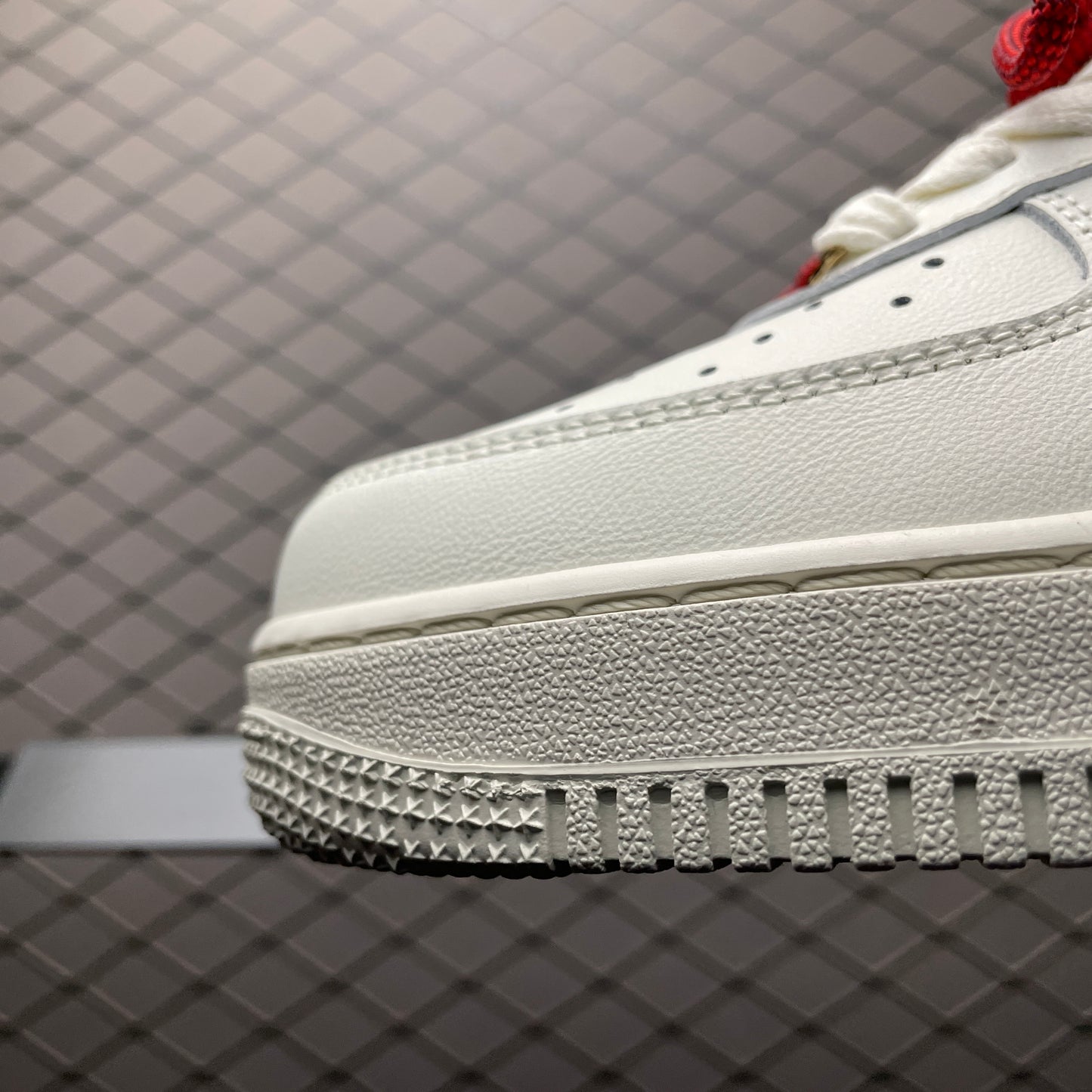 Nike Air Force 1 Low '07 "Sail/Light Bone/University Red/Jade Horizon"