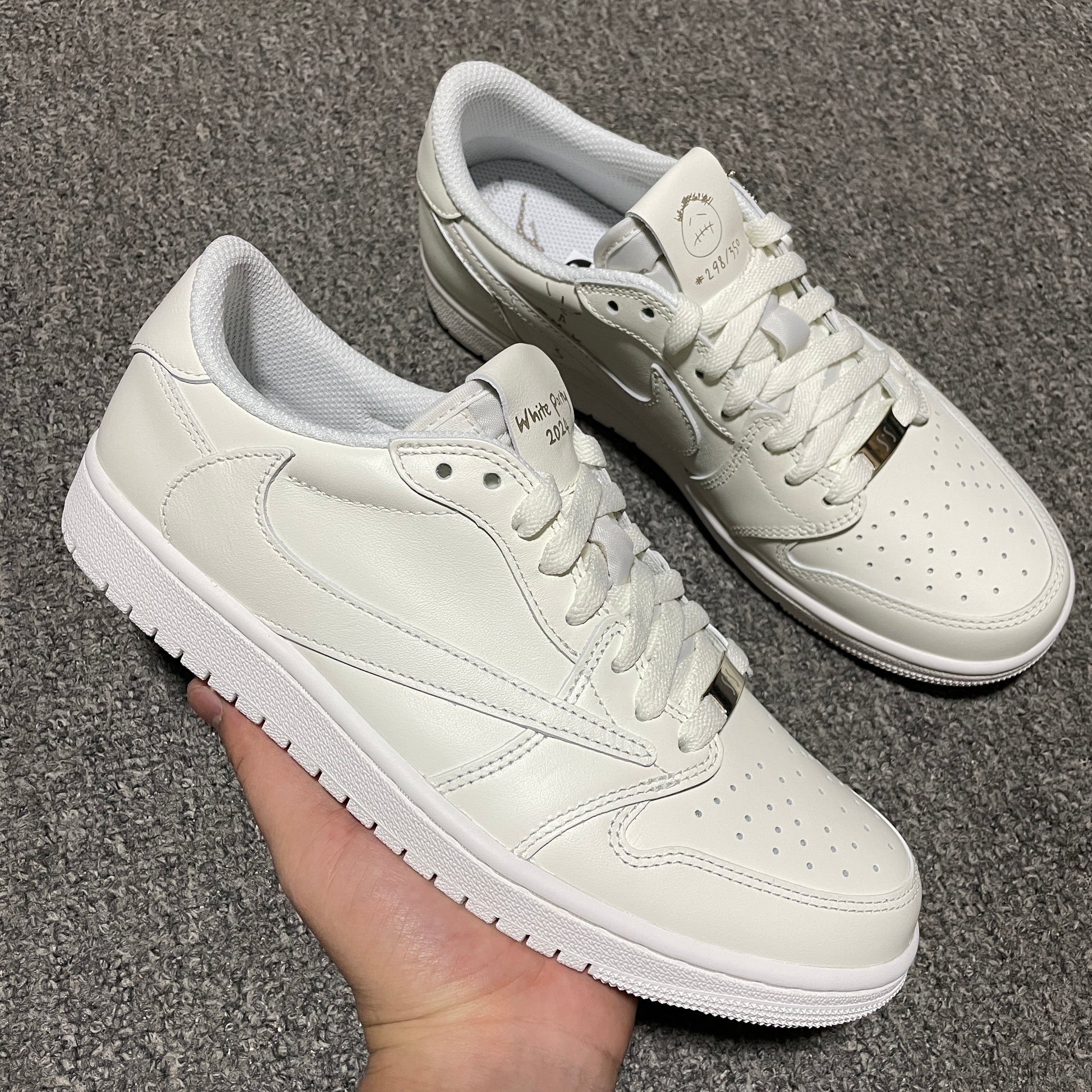 Travis Scott x Nike Air Jordan 1 Low OG “White Party