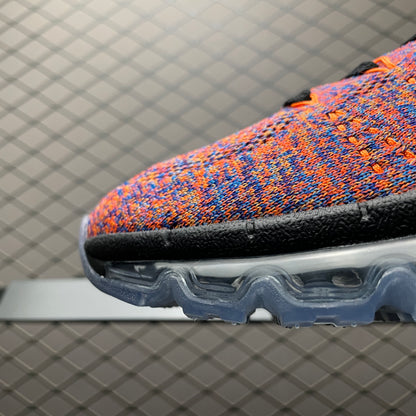 Nike Flyknit Air Max Photo Blue Total Crimson