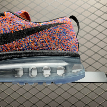 Nike Flyknit Air Max Photo Blue Total Crimson
