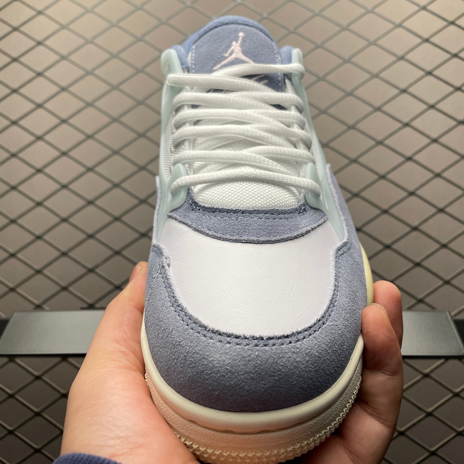 NIKE AIR Jordan 4 RM Diffused Blue Ashen Slate