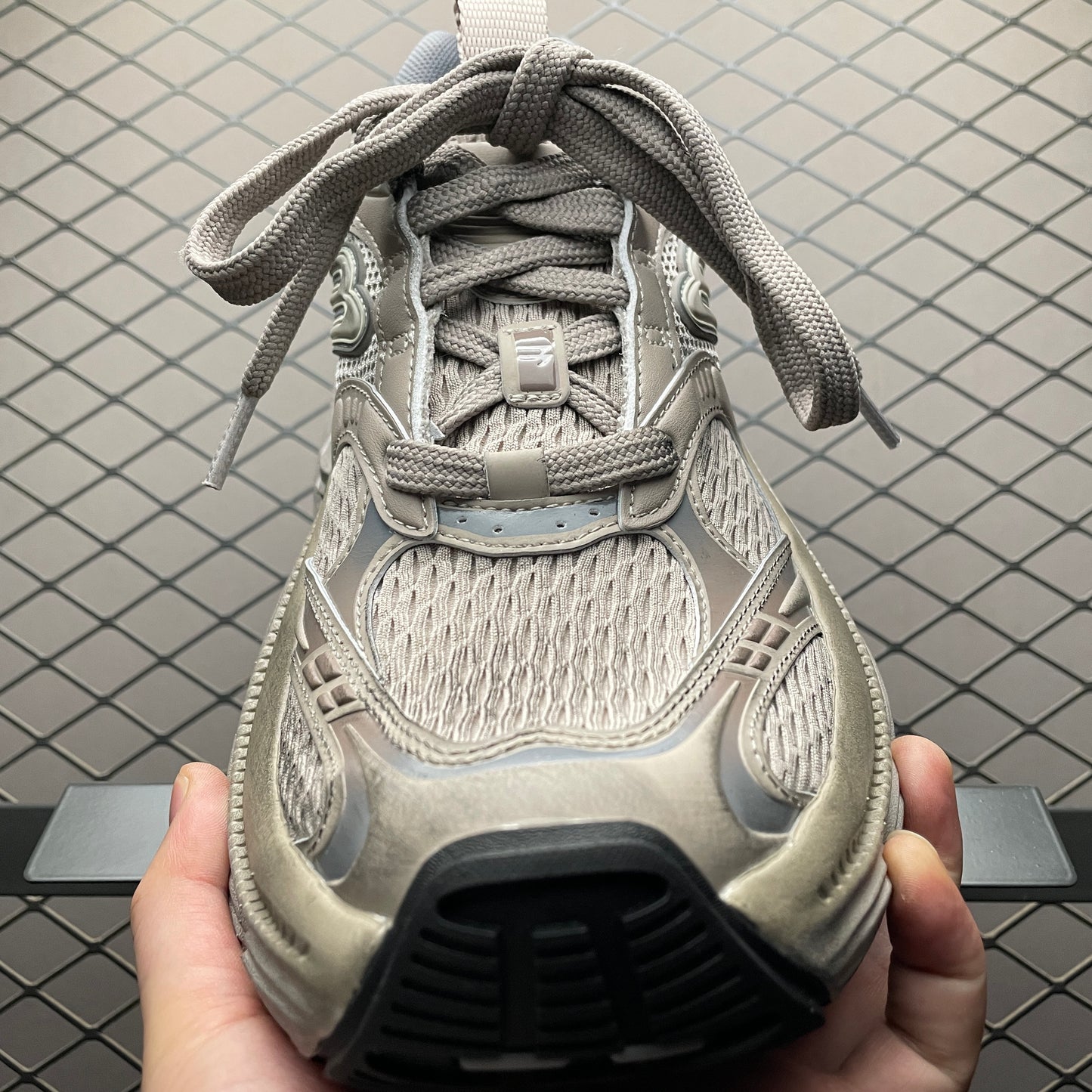 BALENCIAGA 6XL Sneaker "Taupe/Grey/Black"