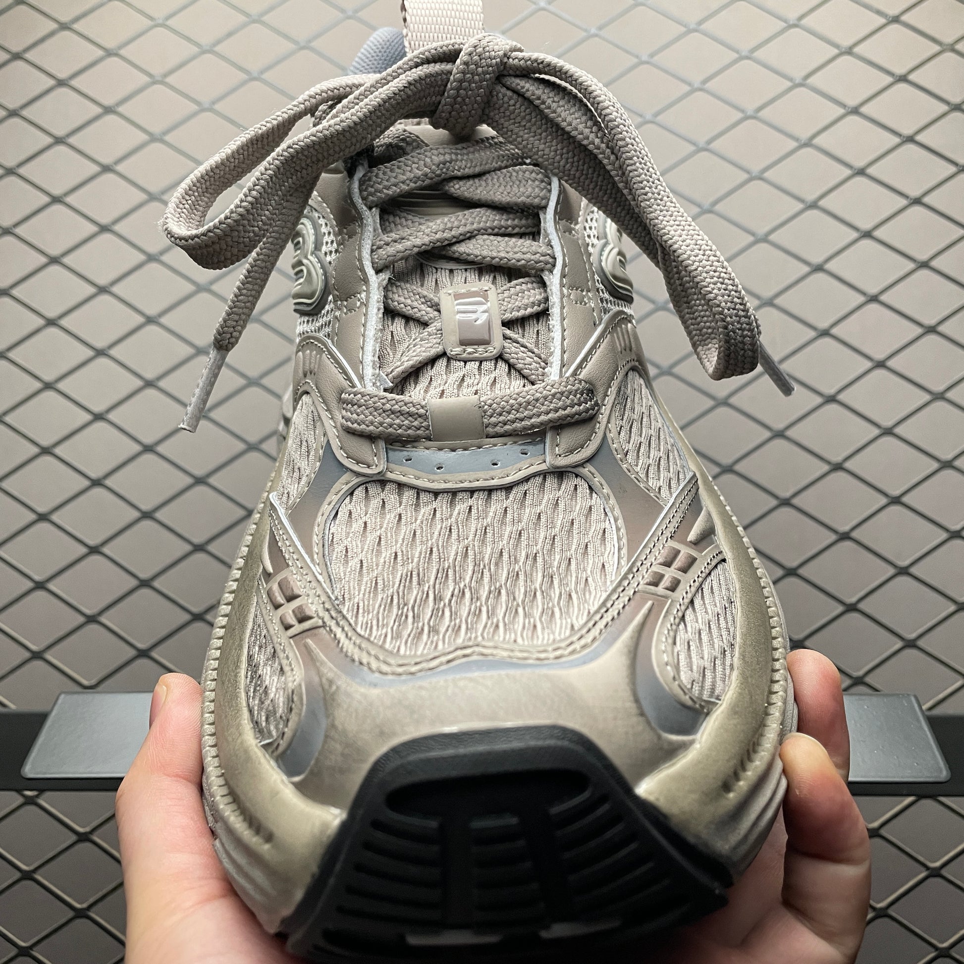 BALENCIAGA 6XL Sneaker "Taupe/Grey/Black"