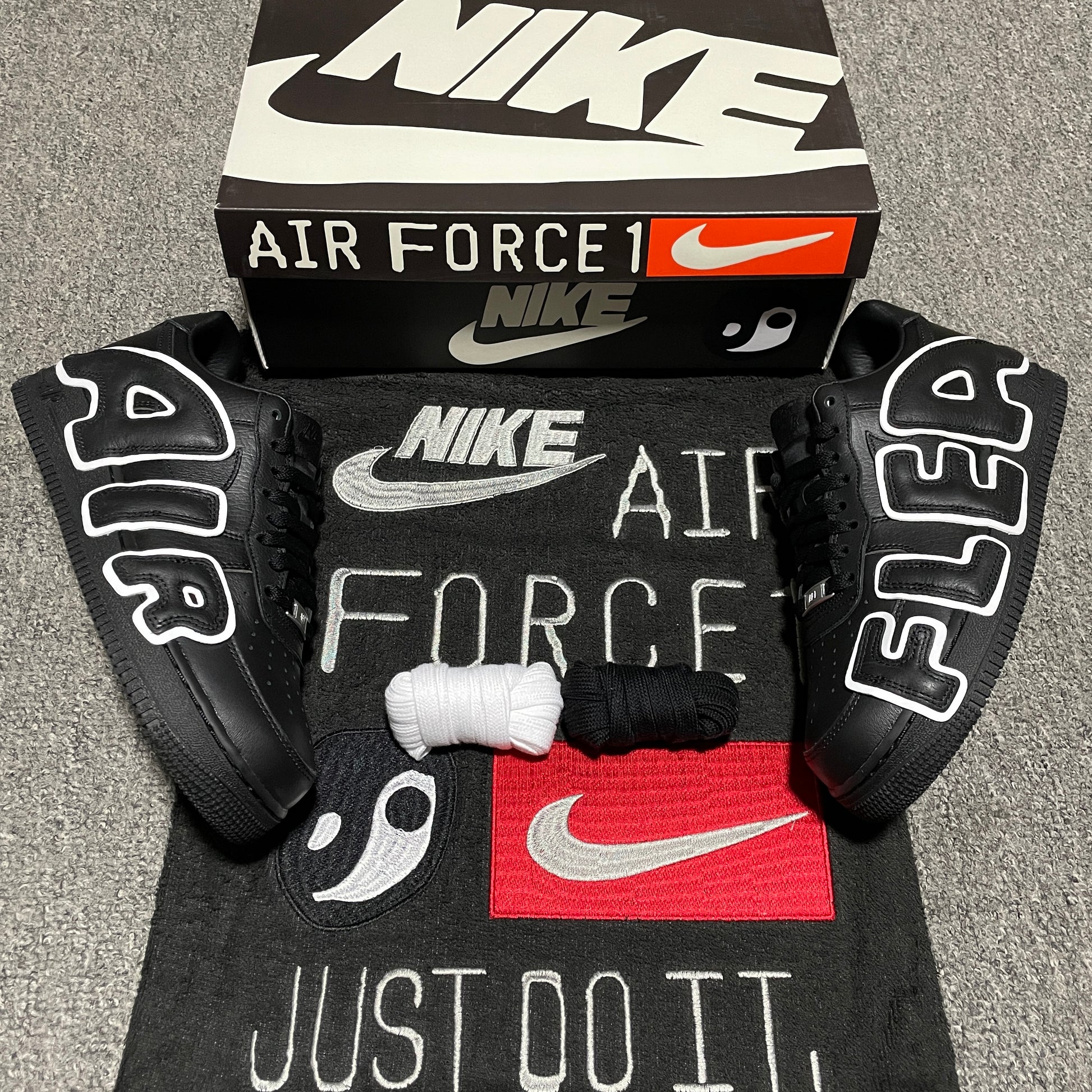 Cactus Plant Flea Market × Nike Air Force 1 Low "Black" (2024)