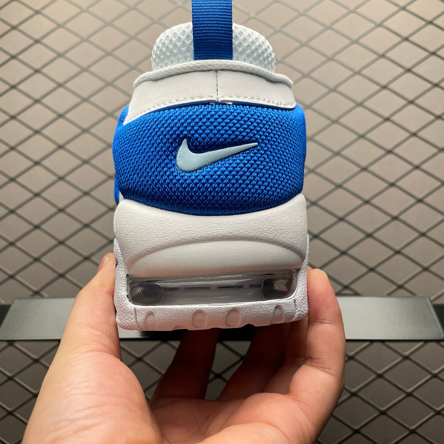 Nike Air More Uptempo Low 'White Hyper Royal'