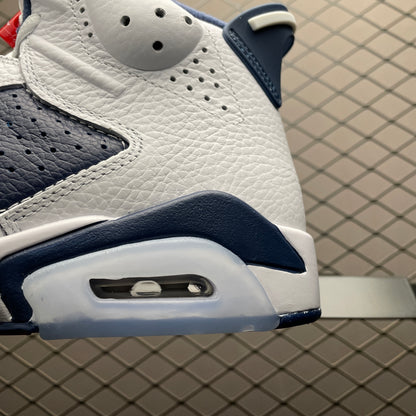 Nike Air Jordan 6 Retro "White and Midnight Navy"