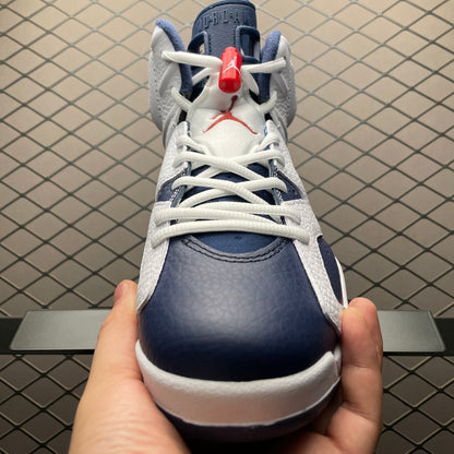Nike Air Jordan 6 Retro "White and Midnight Navy"