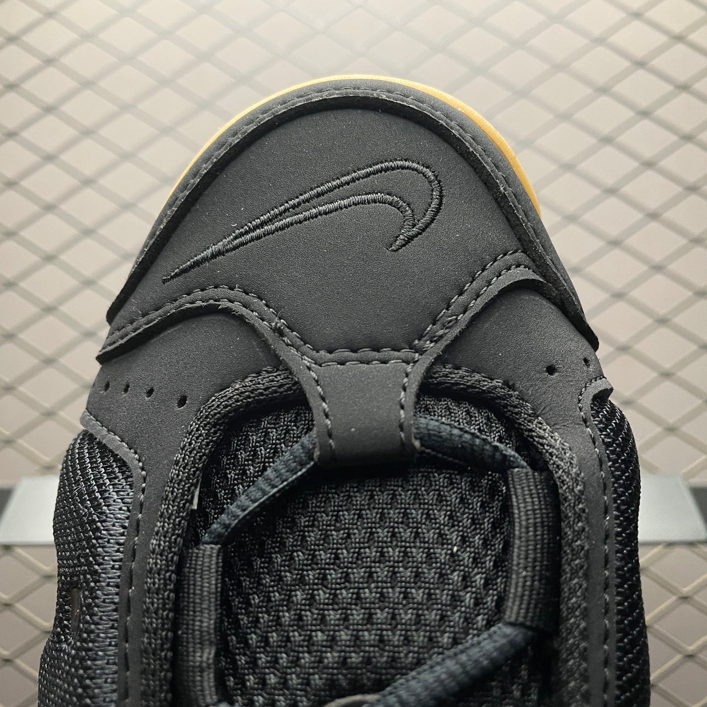 Nike Air More Uptempo Low "Black/Gum Medium Brown/Black"