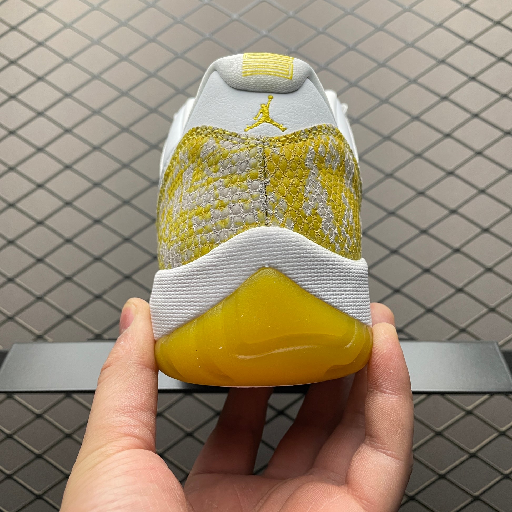 Nike  Air Jordan 11 Retro Low "Yellow Snake Skin"