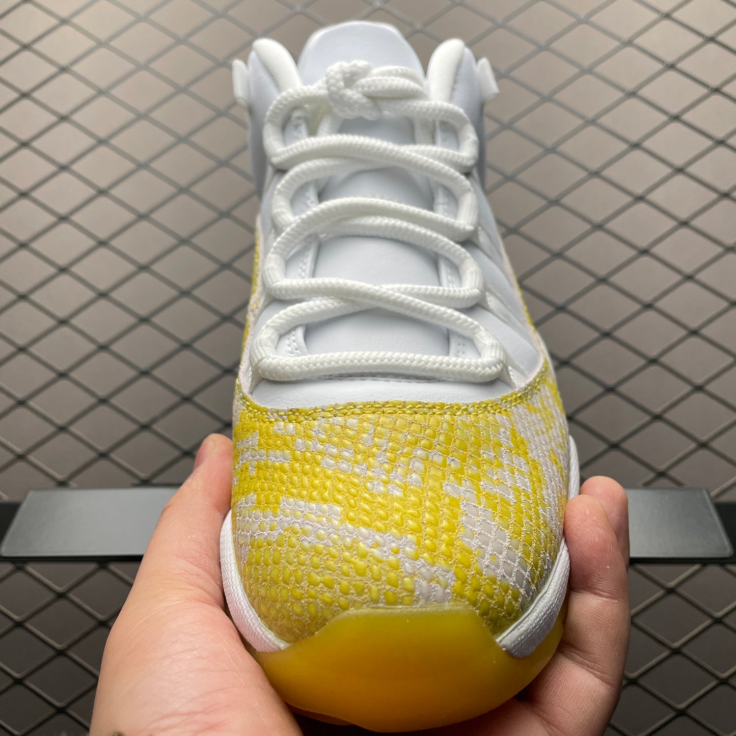 Nike  Air Jordan 11 Retro Low "Yellow Snake Skin"