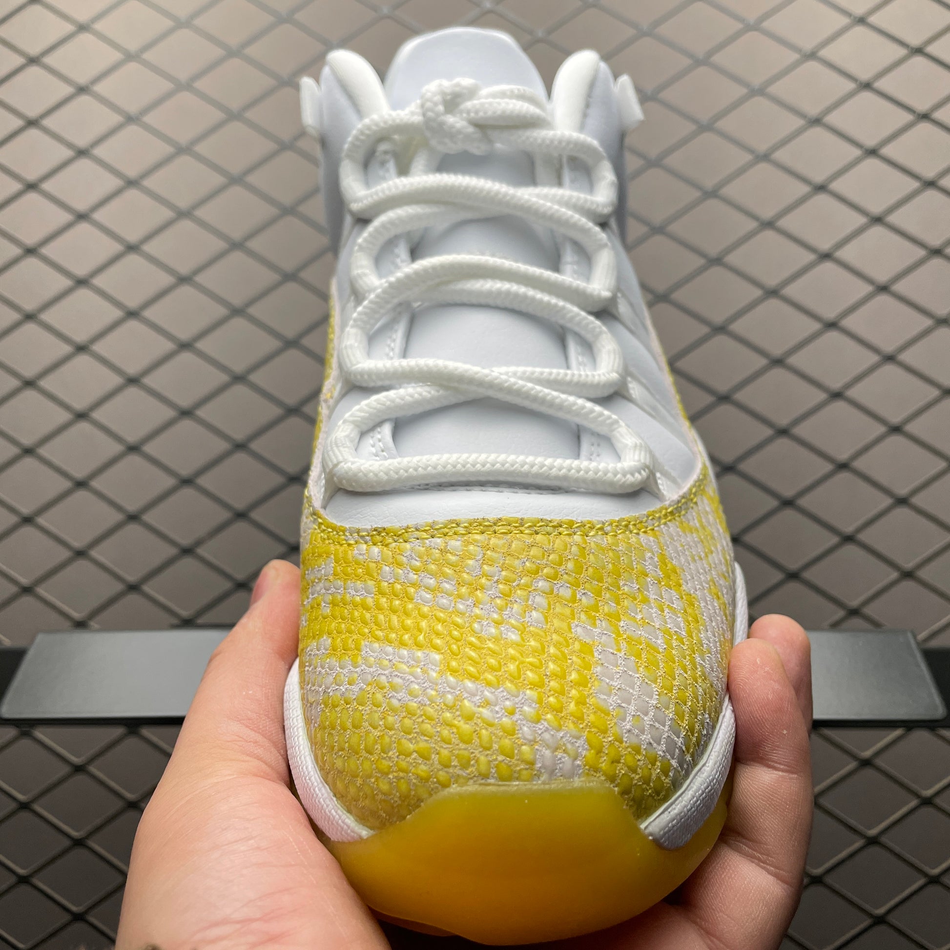 Nike  Air Jordan 11 Retro Low "Yellow Snake Skin"
