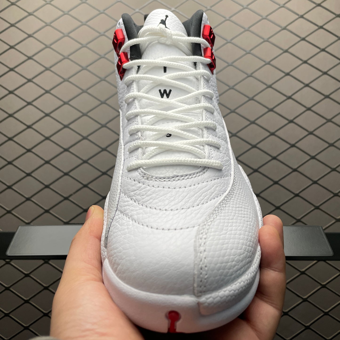 Nike Air Jordan 12 Retro "Black/White/University Red"