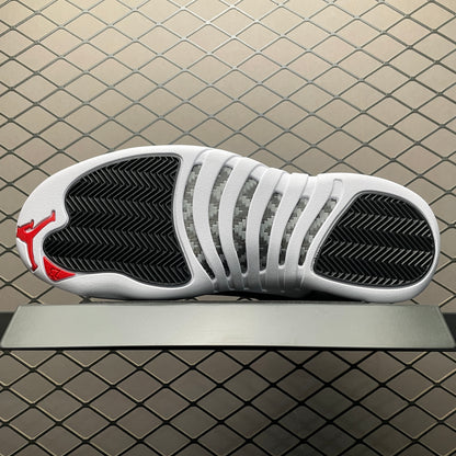 Nike Air Jordan 12 Retro "Black/White/University Red"
