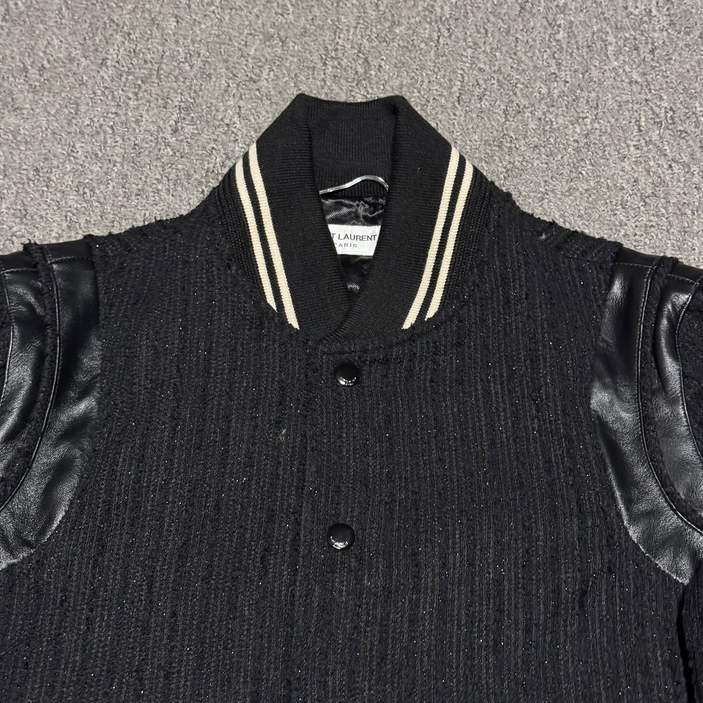 Saint Laurent Teddy Jacket 'Noir'