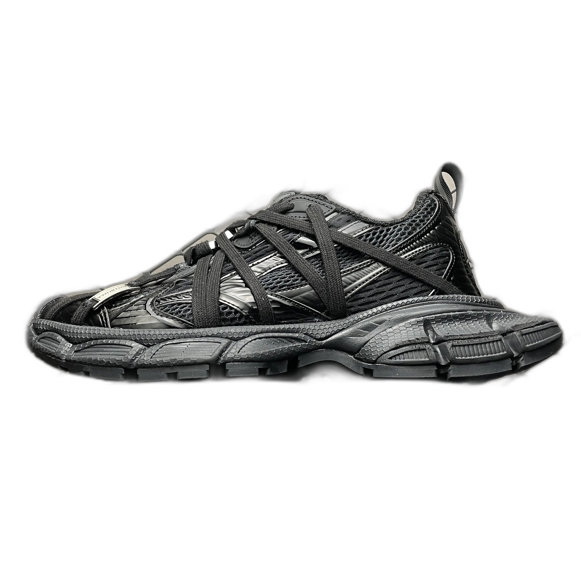 Balenciaga Men's 3xl Extreme Laces B Sneaker in Black