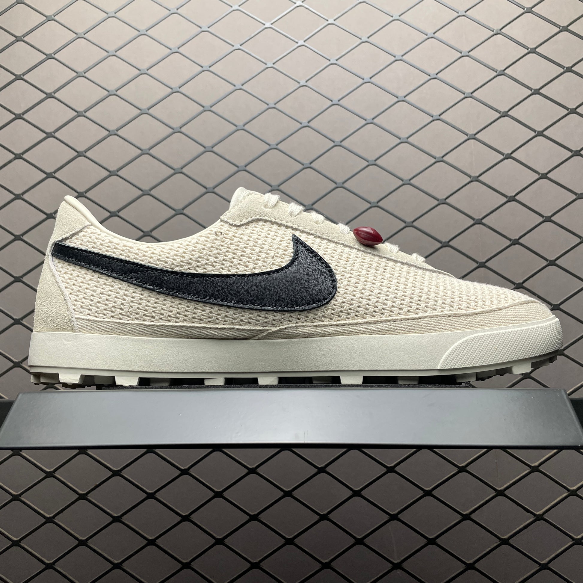 Bode × Nike Astro Grabber "Light Cream and Black"