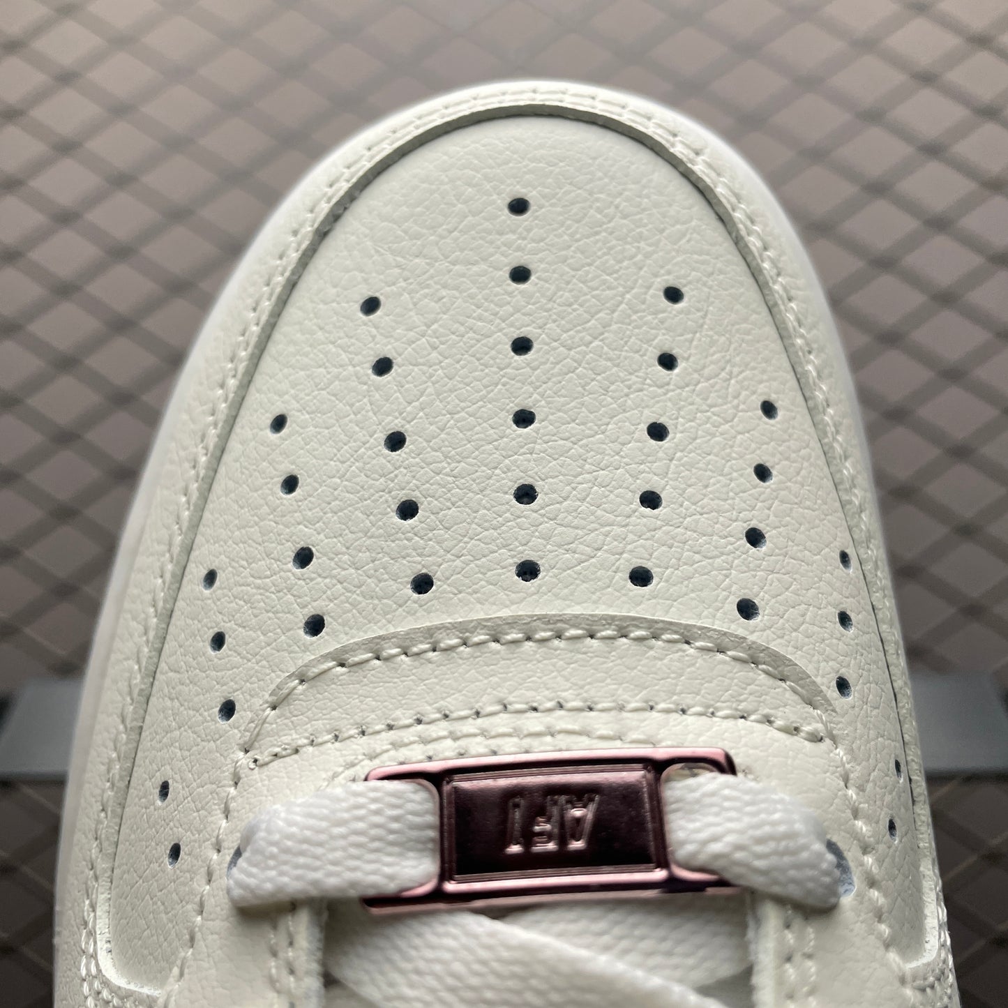 Nike Women's Air Force 1 Low "Metallic Pink Swooshes"