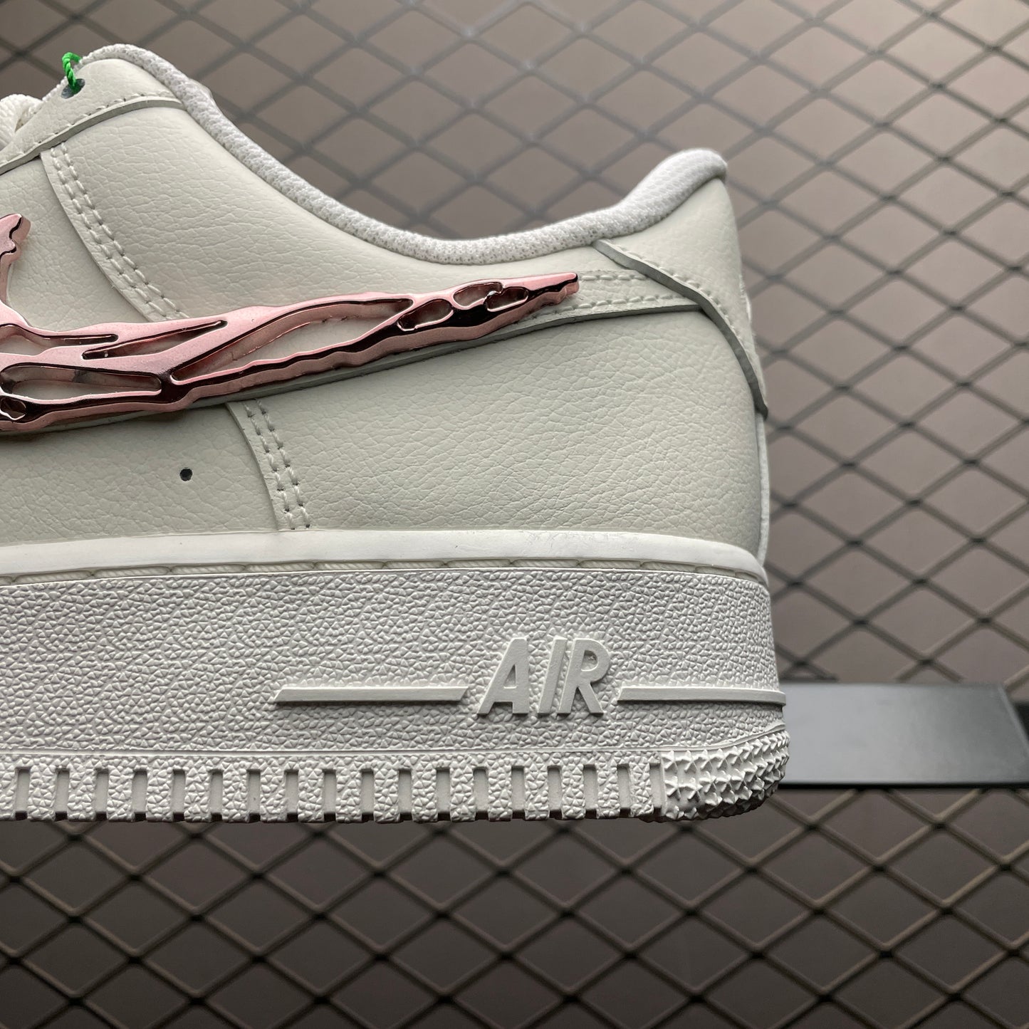 Nike Women's Air Force 1 Low "Metallic Pink Swooshes"