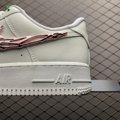 Nike Women's Air Force 1 Low "Metallic Pink Swooshes"