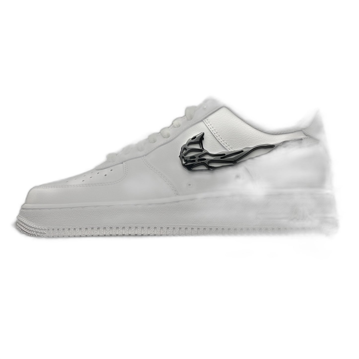Nike Air Force 1 Low '07 LX "Metal Swoosh/White/Black"