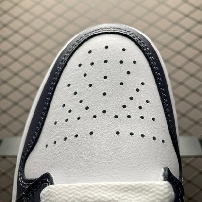 Nike Air Jordan 1 Low "White/Dark Blue Grey/Purple Comet/Indigo Haze"