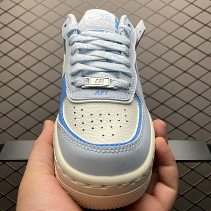 Nike Women's Air Force 1 Shadow "Blue Tint/University Blue/Sail/White"