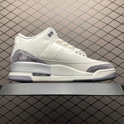 Nike Air Jordan 3 Retro 'Sail Metallic Silver'