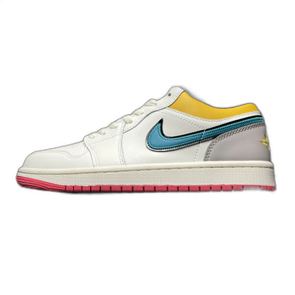 Nike Air Jordan 1 Low PRM "Sail/Cashmere/College Grey/Brave Blue"