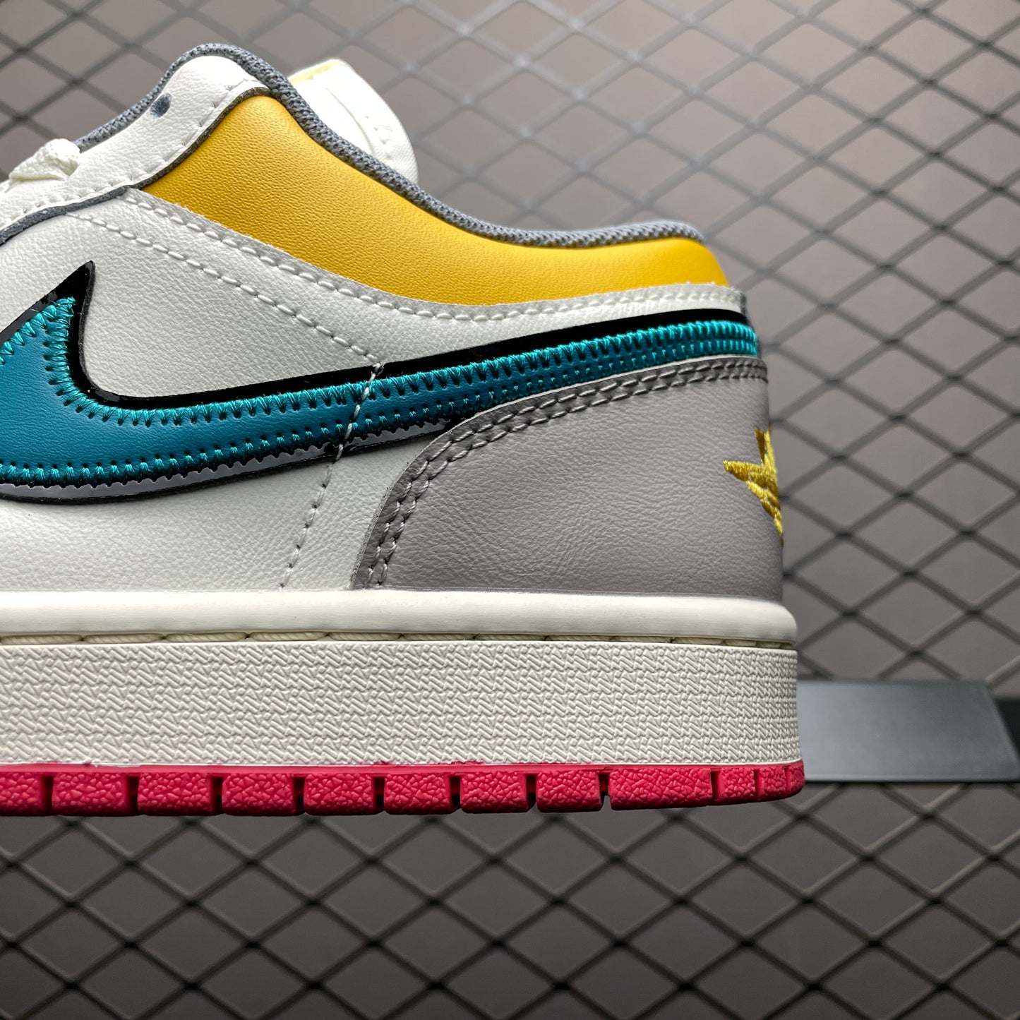 Nike Air Jordan 1 Low PRM "Sail/Cashmere/College Grey/Brave Blue"