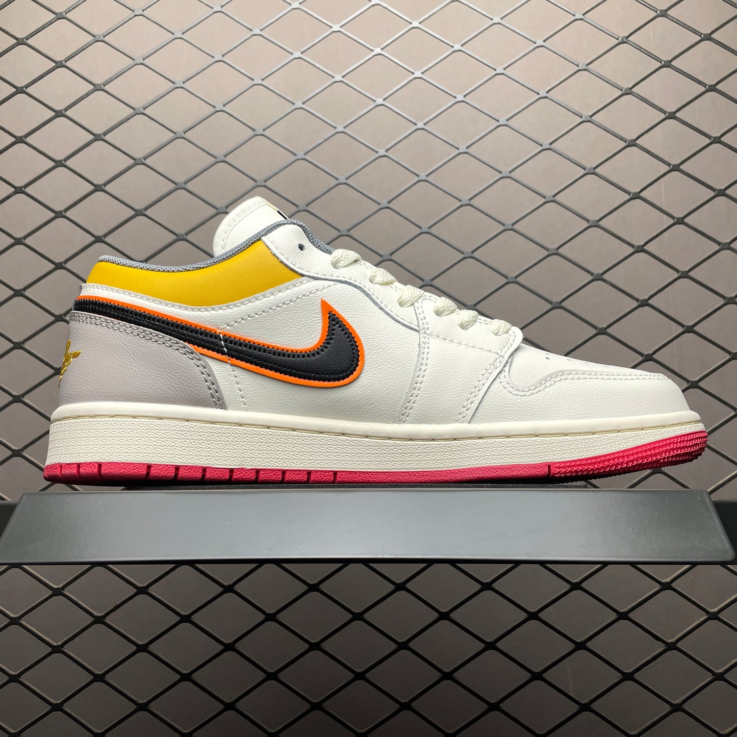Nike Air Jordan 1 Low PRM "Sail/Cashmere/College Grey/Brave Blue"