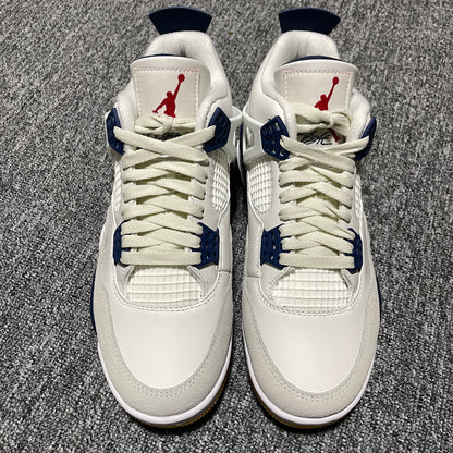 Nike SB Air Jordan 4 Retro SP "Summit White/Navy"