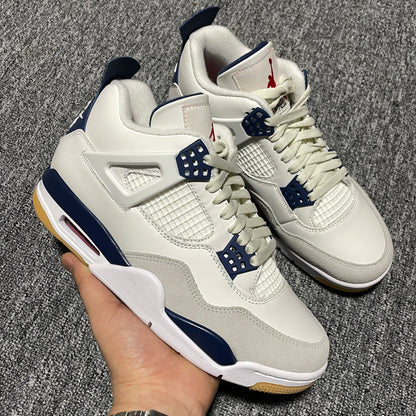 Nike SB Air Jordan 4 Retro SP "Summit White/Navy"