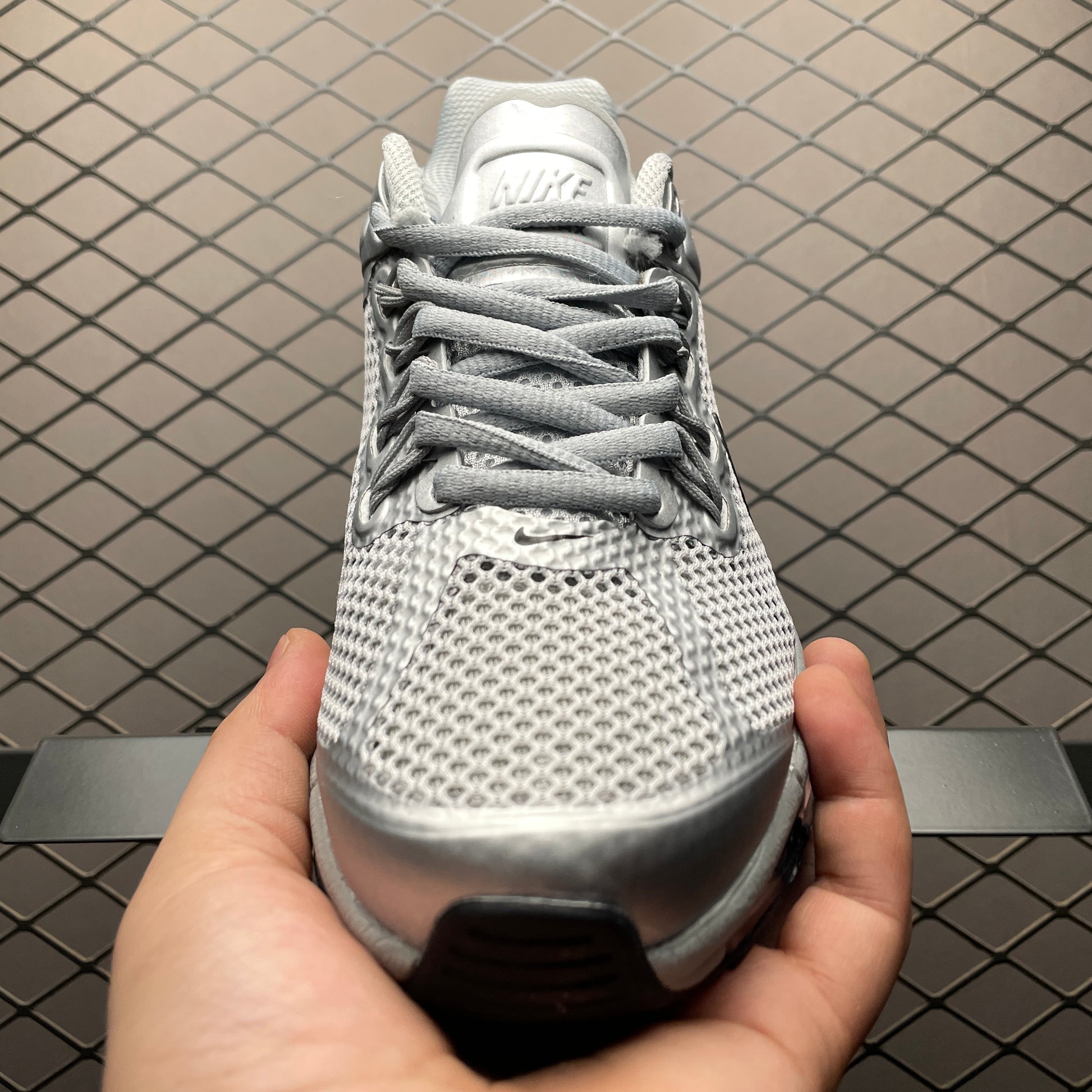 Nike Air Max 2013 Metallic Silver Black