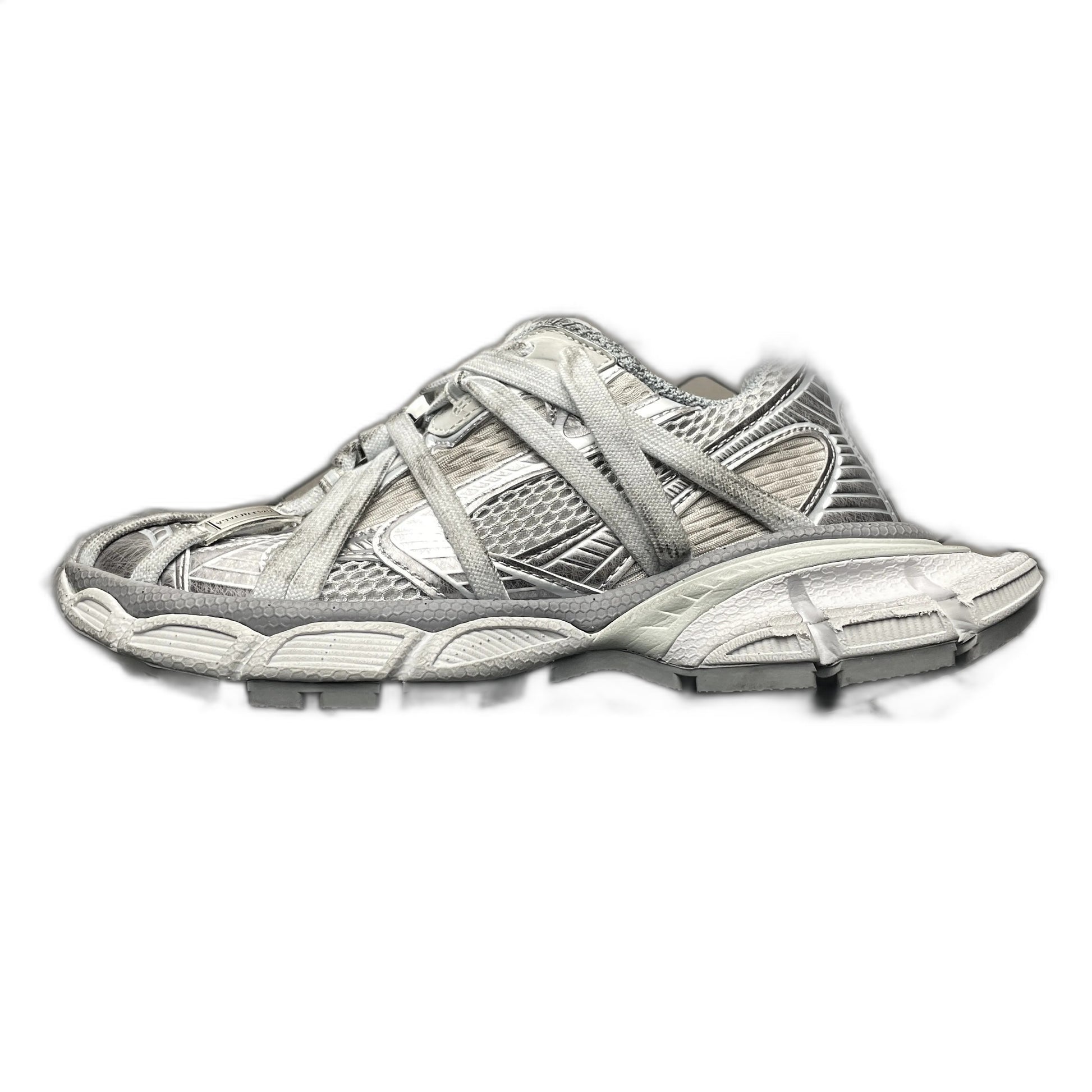 BALENCIAGA Men's 3xl Extreme Laces B Sneaker in Grey