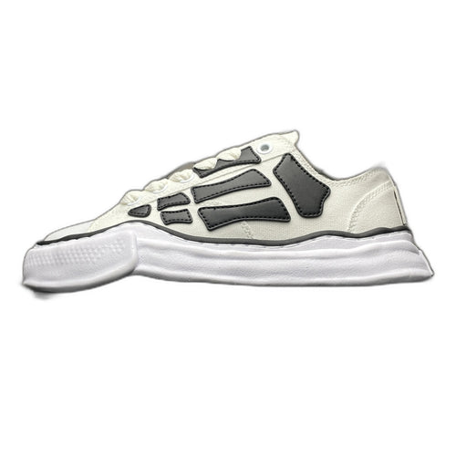 AMIRI × Maison MIHARA YASUHIRO PETERSON OG Sole Canvas Low-top Sneaker "Bones/White"