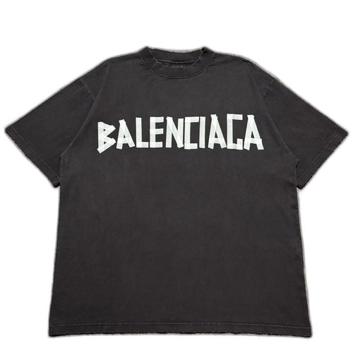 BALENCIAGA Men's New Tape Type Tr T-shirt