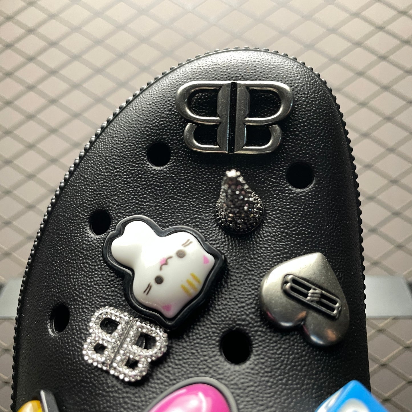 BALENCIAGA x Crocs Jibbitz Mule Clogs