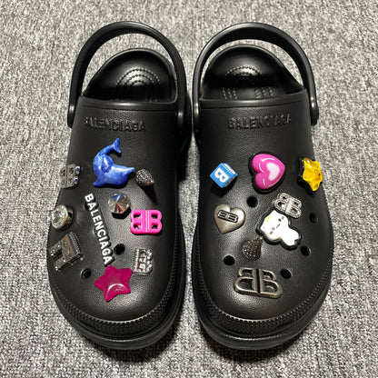 BALENCIAGA x Crocs Jibbitz Mule Clogs