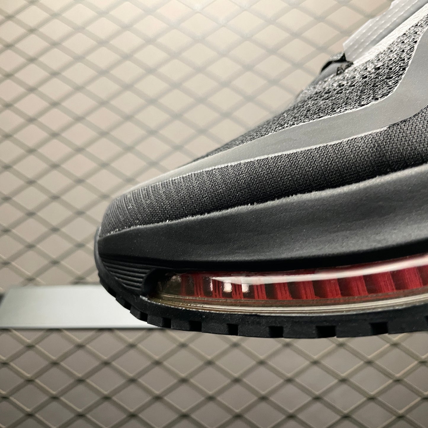 Nike Pegasus PRM "Black/Bright Crimson"