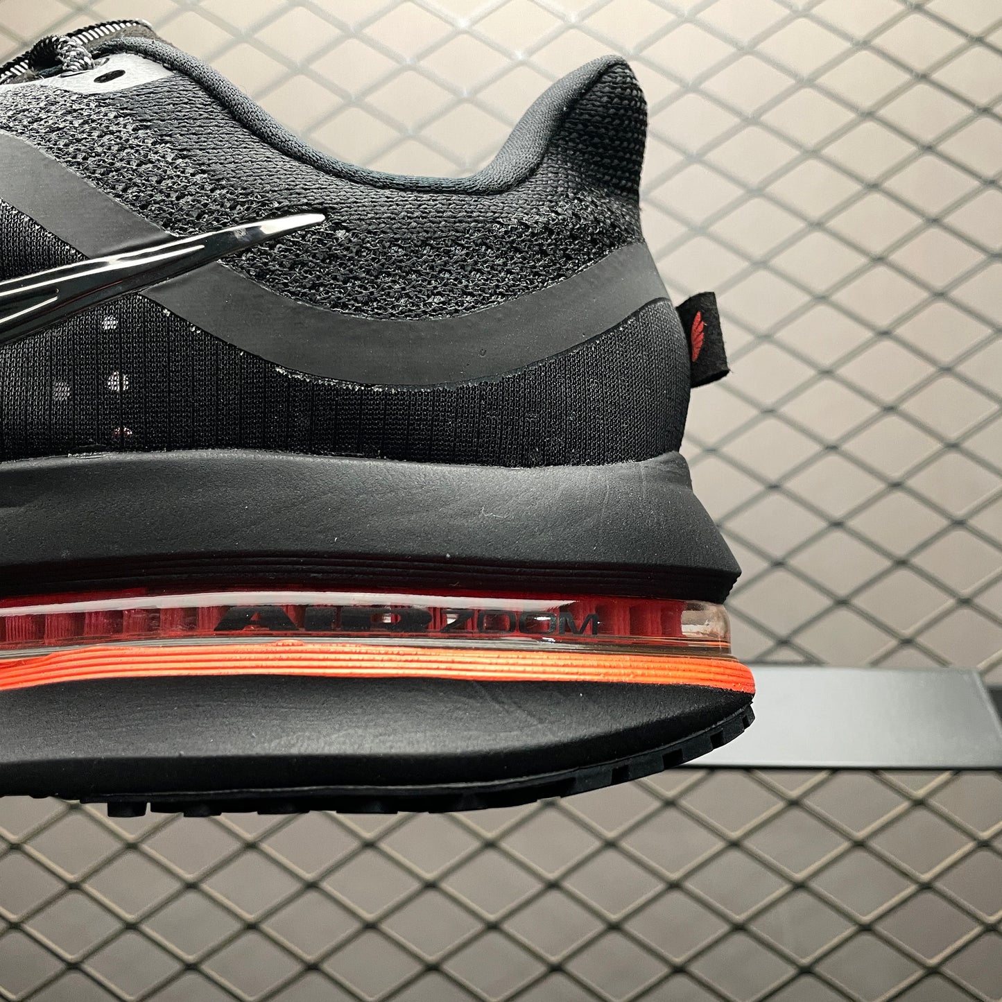 Nike Pegasus PRM "Black/Bright Crimson"