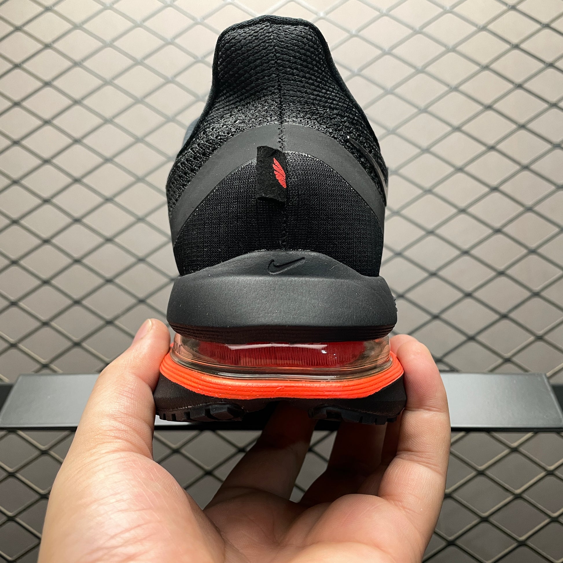 Nike Pegasus PRM "Black/Bright Crimson"
