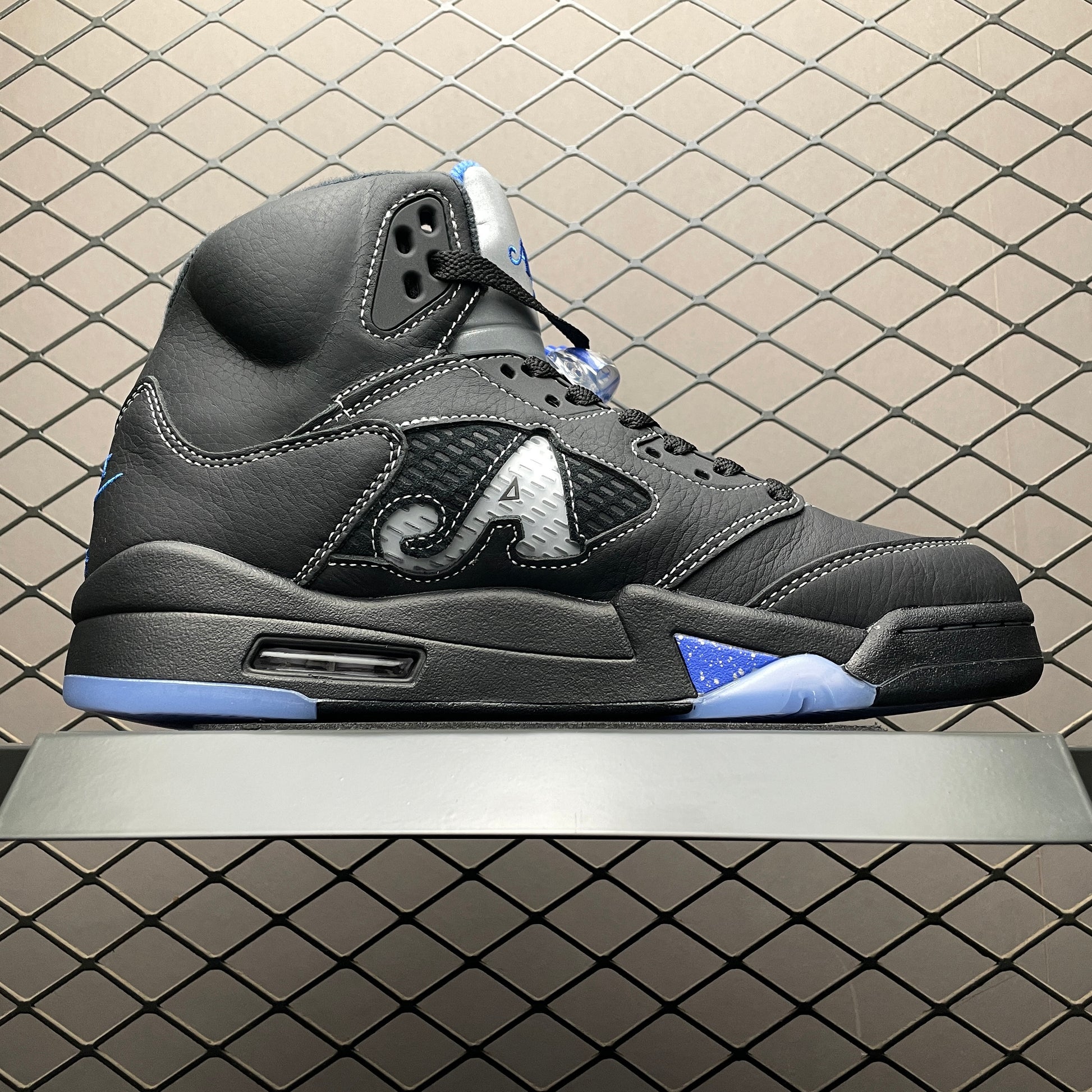 Awake NY × Nike Air Jordan 5 OG SP "Black/Racer Blue"