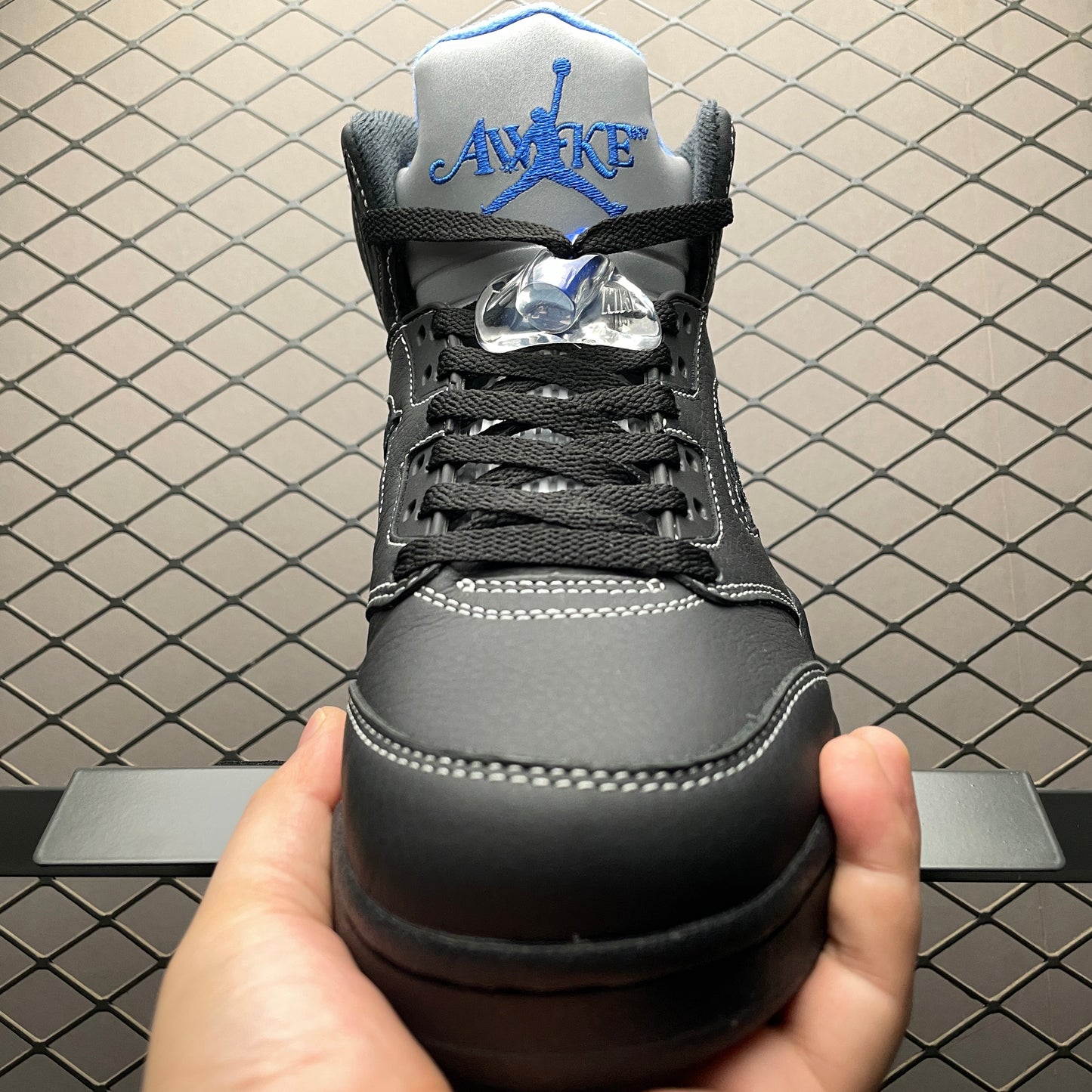 Awake NY × Nike Air Jordan 5 OG SP "Black/Racer Blue"